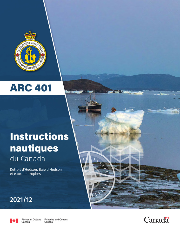 ARC 401 Détroit d'Hudson, Baie d'Hudson et eaux limitrophes
